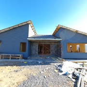 Terminaciones casa en construcción