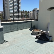 Antes de Instalación de pasto sintético