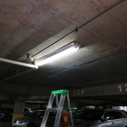 Instalación de canoa led. T8