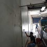 Antes- Pintura y reparacion de paredes