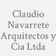 Logo Claudio Navarrete Arquitectos y Cia Ltda_8335