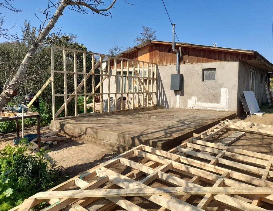 AVANCE AMPLIACIÓN CASA CH