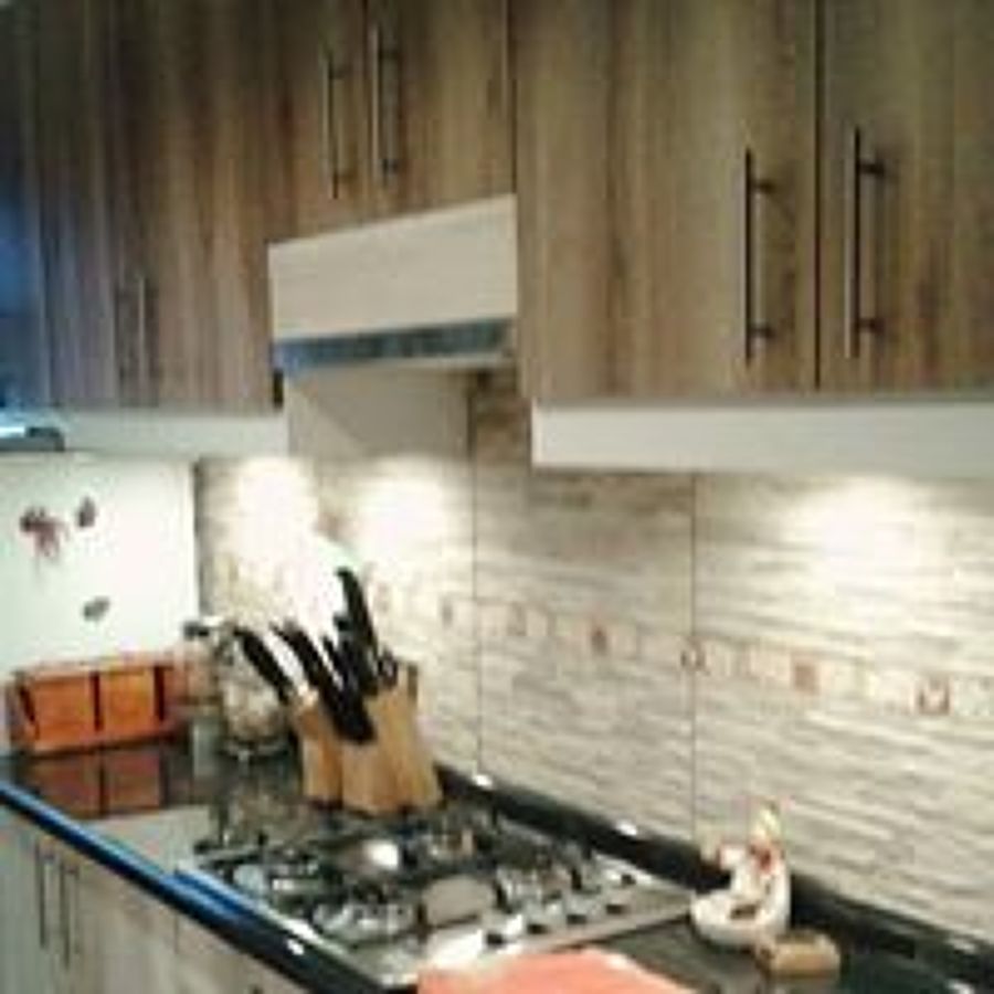 Detalle de cocina empotrada