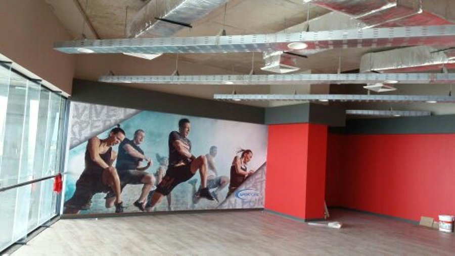 Construcción gimnasio Sportlife.