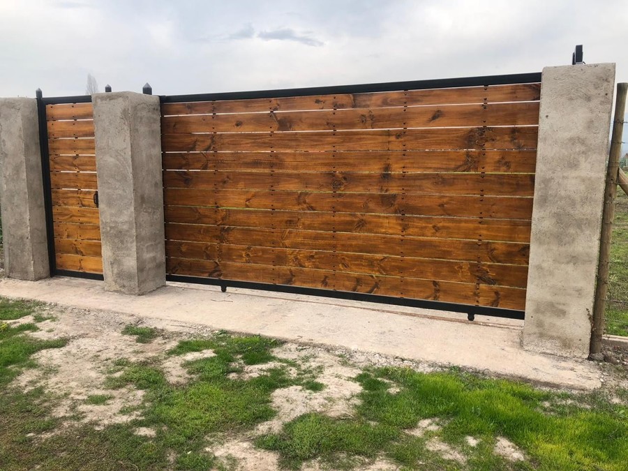 Cerco Hormigón - Madera