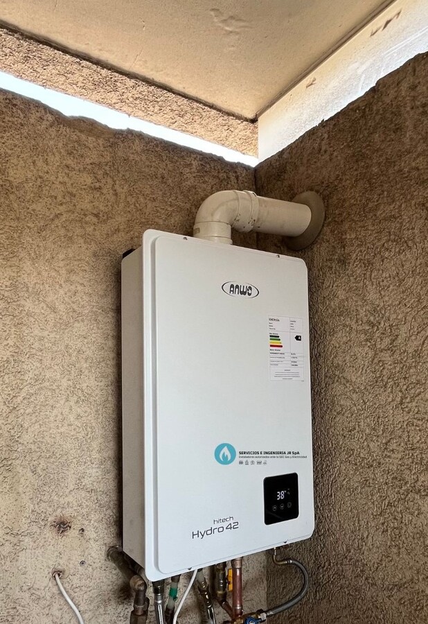 Recambio de calefon tiro forzado