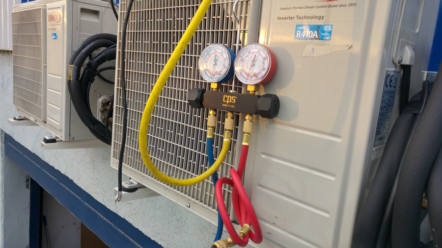 Intalacion de Aires Acondicionados