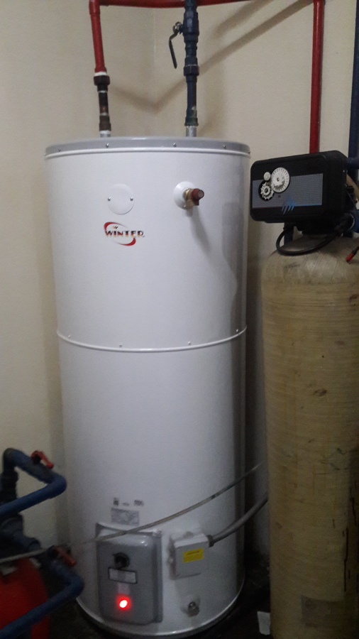 Instalación de termoeléctrico