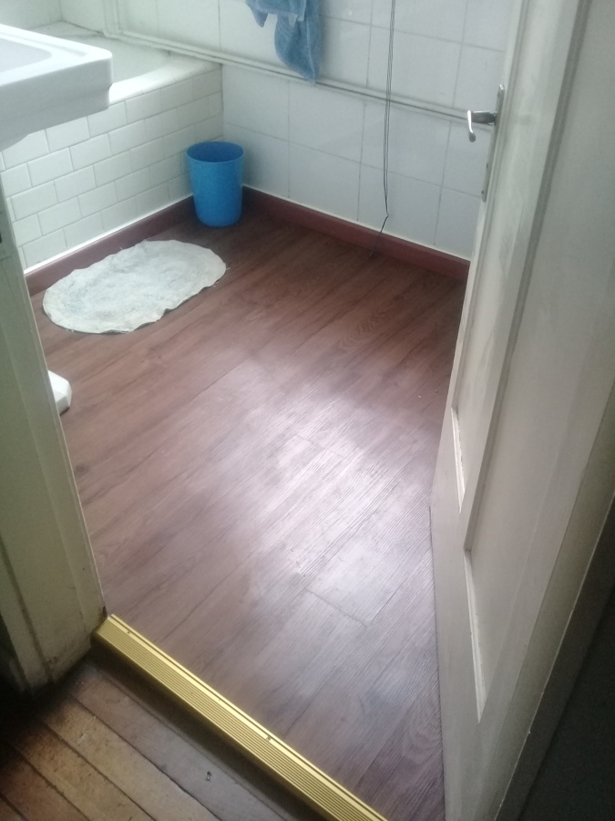 Restauracion de Piso de Baño "despues"