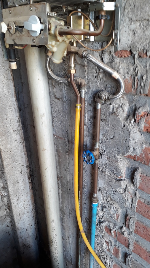 Cambio de cañerias de cobre