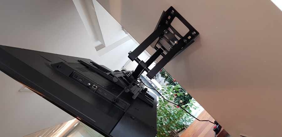 Instalación de soporte de tv