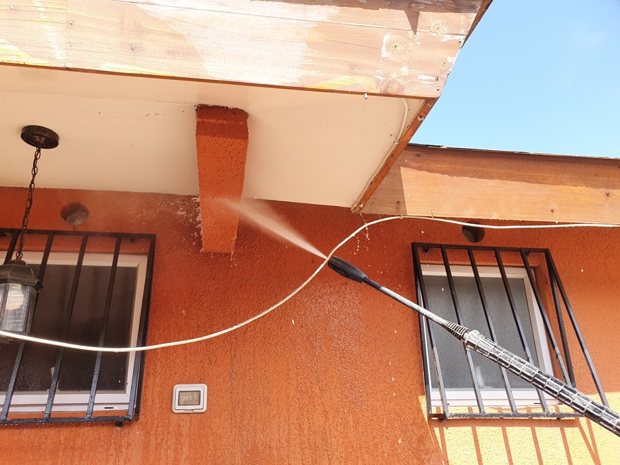 Limpieza de fachazas