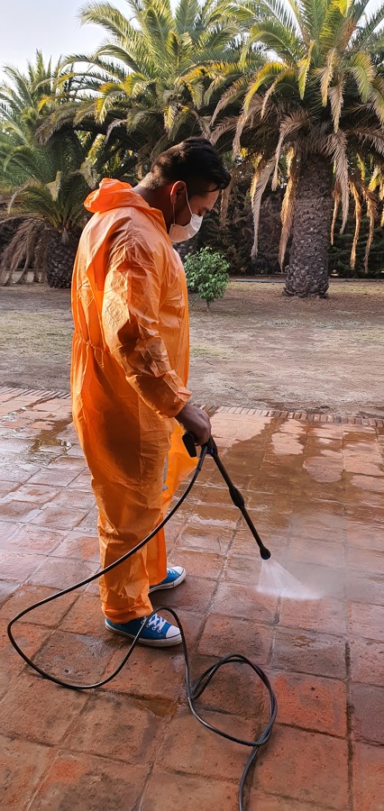 Lavado pisos exterior