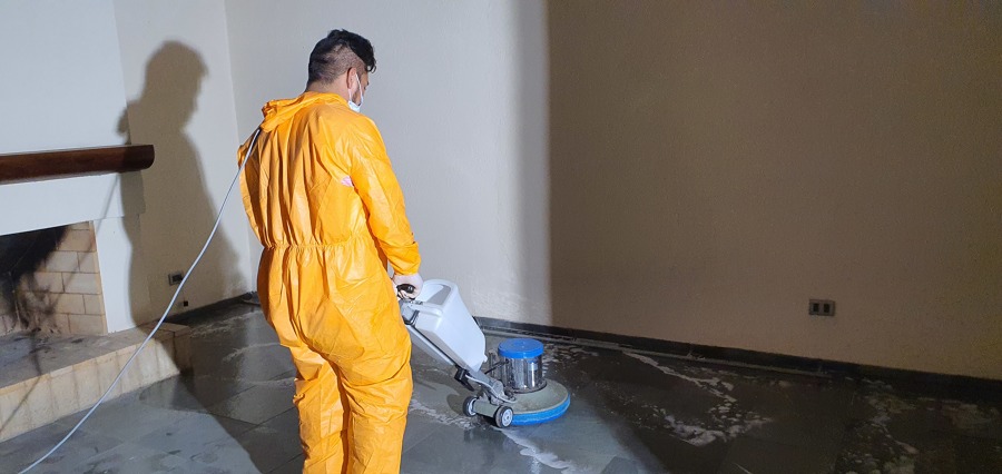 Limpieza de pisos