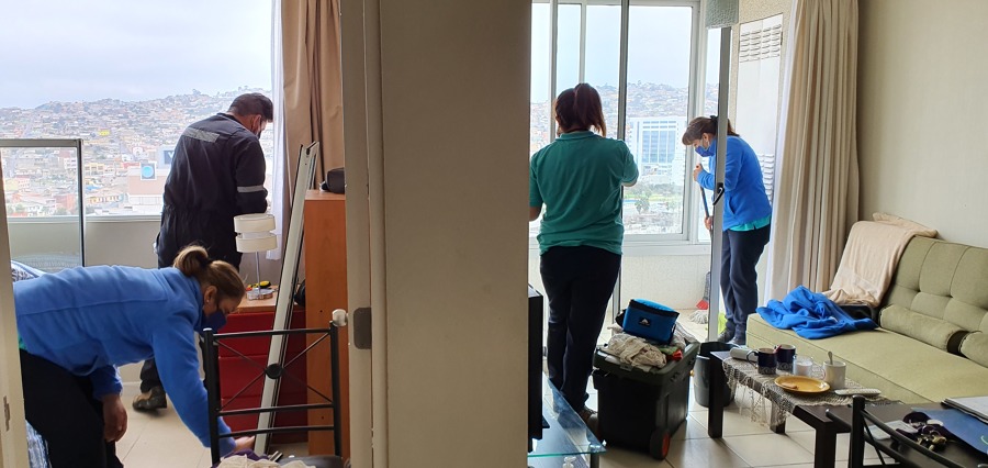 Limpieza full dpto con vidrios