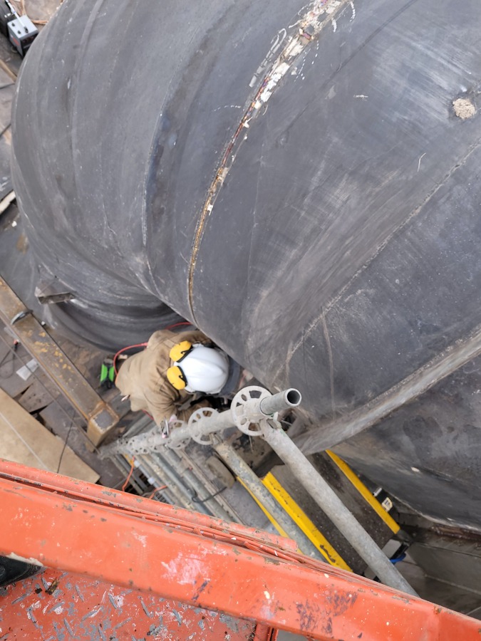 Soldaduras de estanques