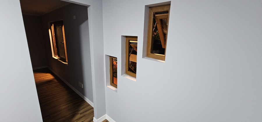 Ventanas walk in closet