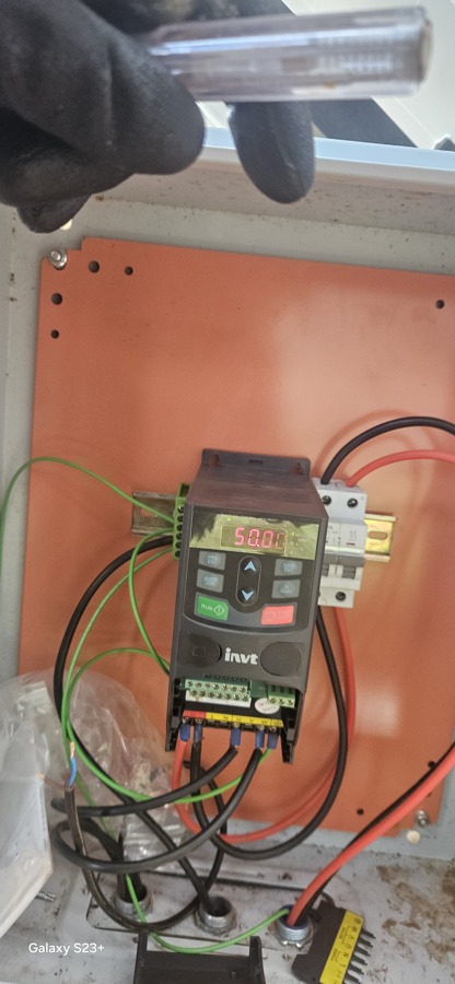 Configuracion de variador frecuencia