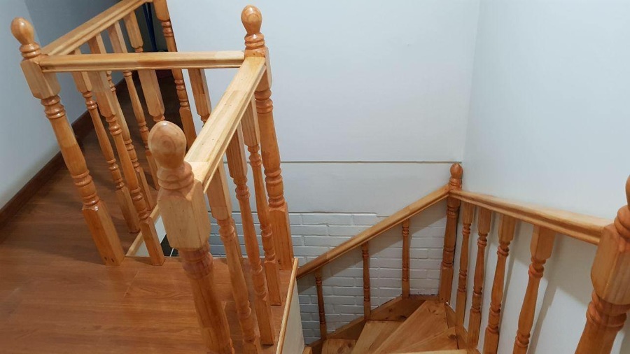 Escaleras madera