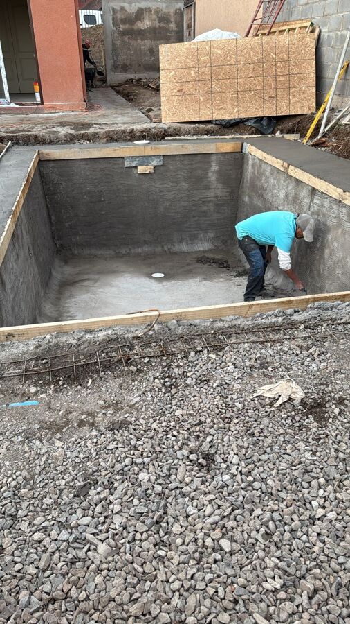 Construcción piscina