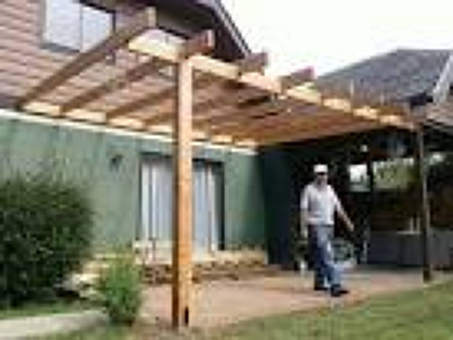 construcción de terraza
