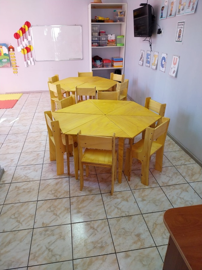 Mesas para jardín infantil