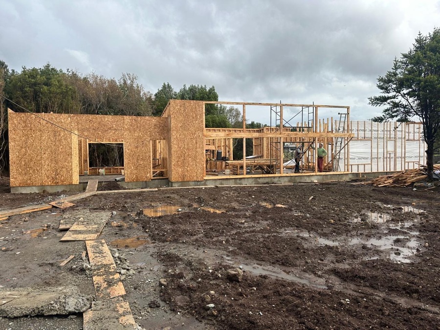 Estructura casa Los Ulmos