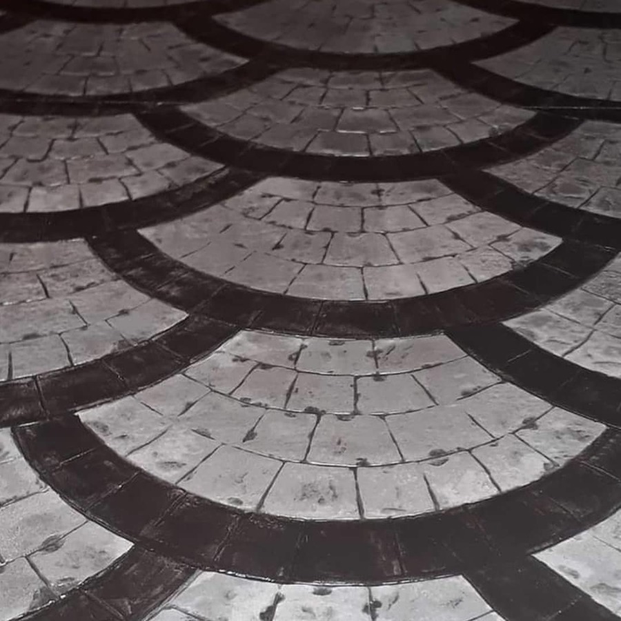 Hormigón estampados