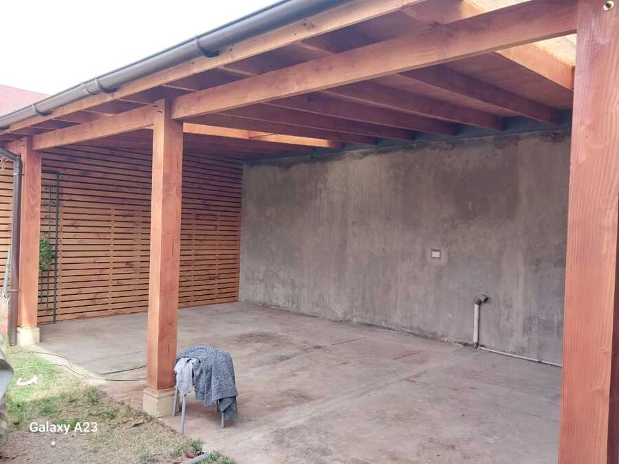 Construction cobertizo