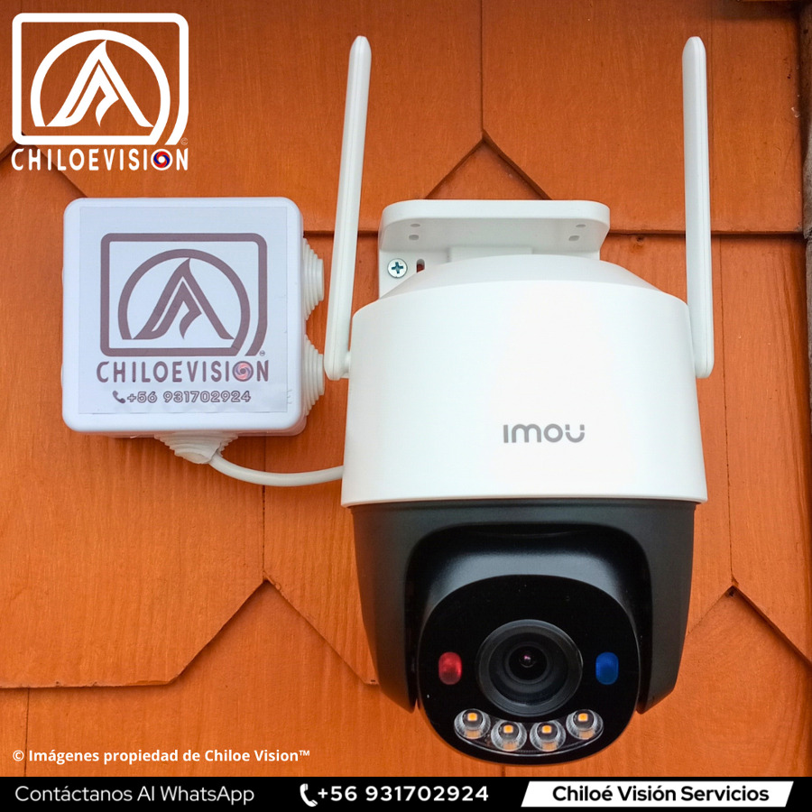 Instalación de Cámara de Seguridad  360º en Chiloé
