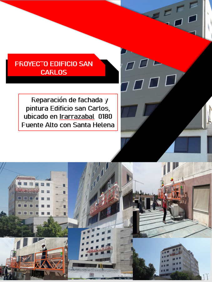 PROYECTO EDIFICIO SAN CARLOS - PINTURA FACHADA