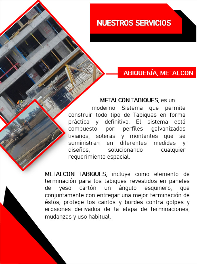 METALCON-TABIQUERIA