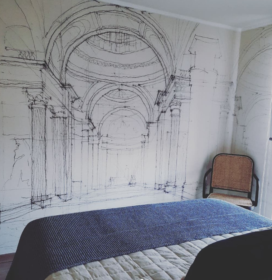 Papel mural perspectiva