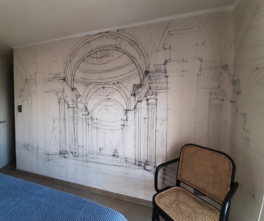 Papel mural perspectiva
