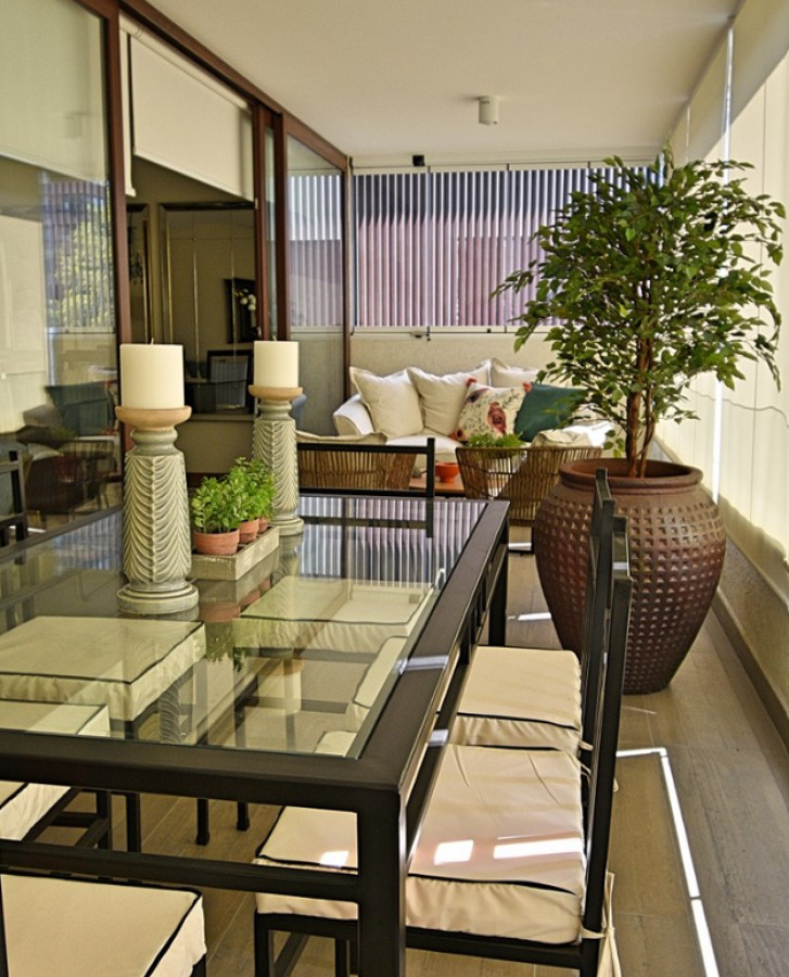 Terraza depto. Las Condes