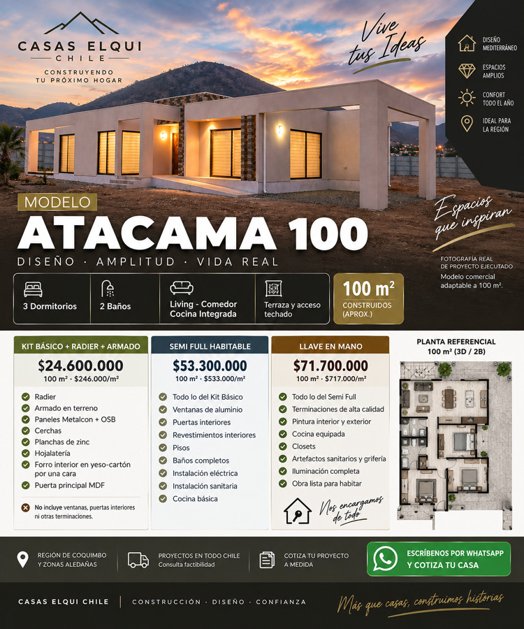 Atacama 100m2