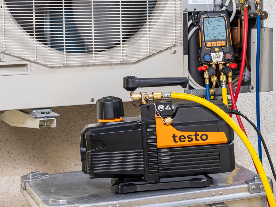 Mantención y vacío de circuito frigorífico en aire acondicionado