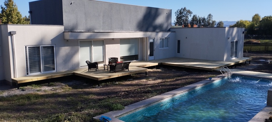 Deck en Pino impregnado