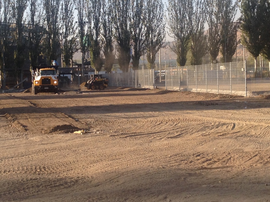 Construcción estacionamientos CCU Quilicura