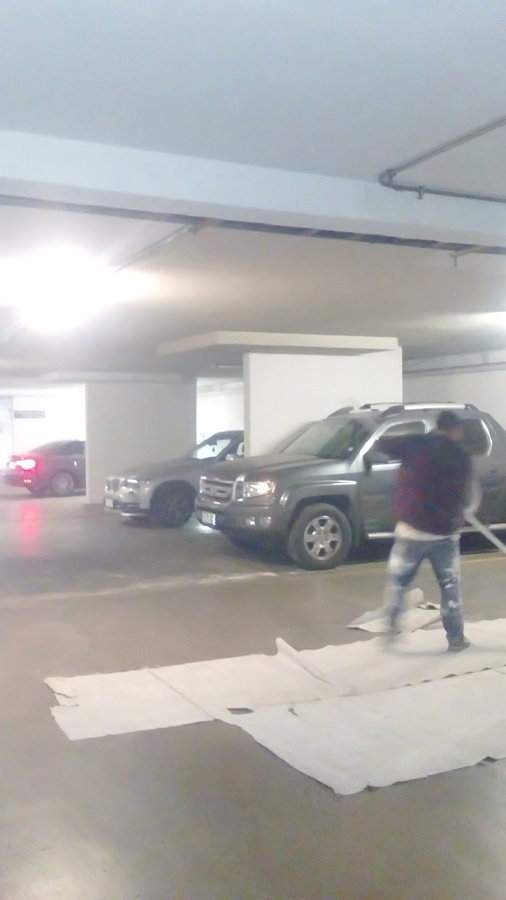 Pintado de estacionamiento