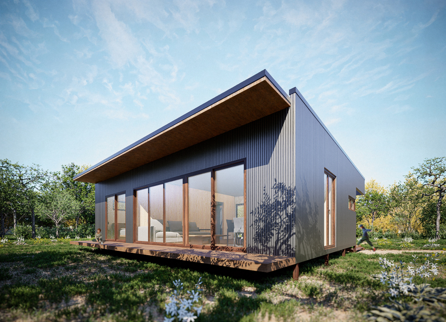 Casa Mediterránea Renderizada