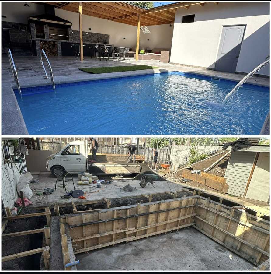 CONTRUCCION DE PISCINA HORMIGON