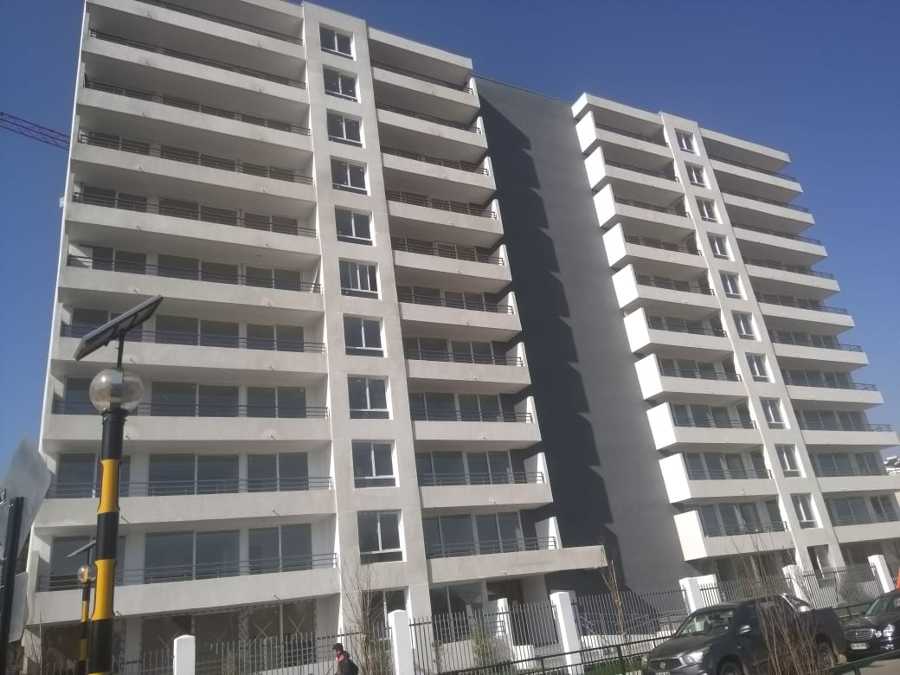 graneado de  fachada de edificio de 11 pisos en estacion central