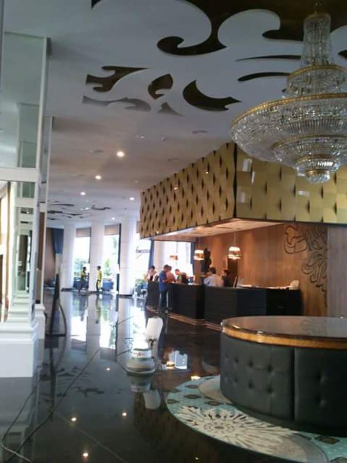 Recepción hotel Riu 