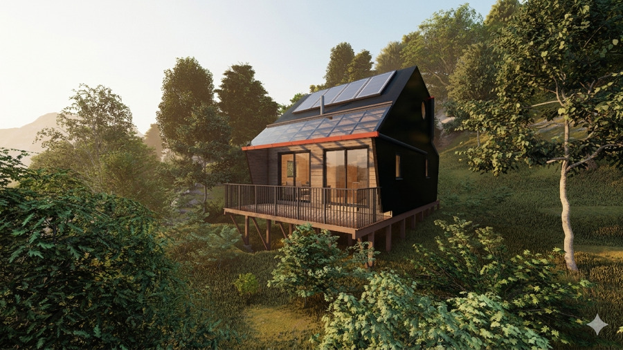 Refugio de Montaña Off-Grid