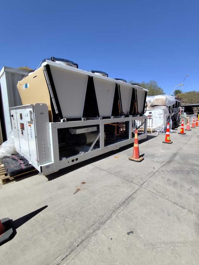 INSTALACION CHILLER HOSPITAL DEL COBRE