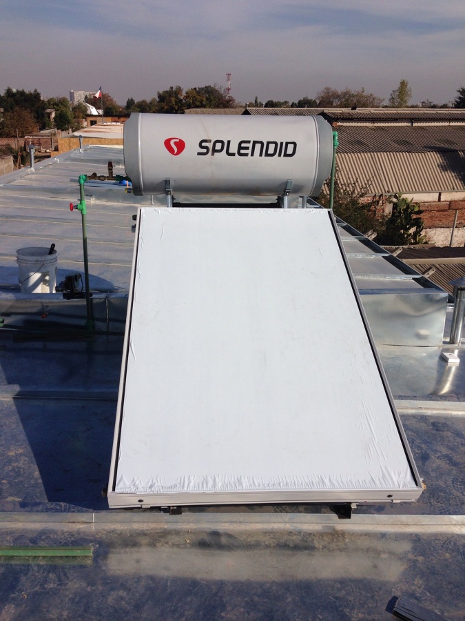 Panel solar termico 