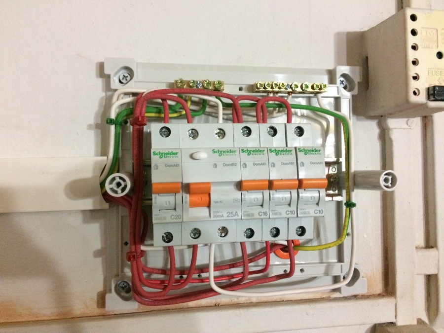 Tablero electrico sobrepuesto