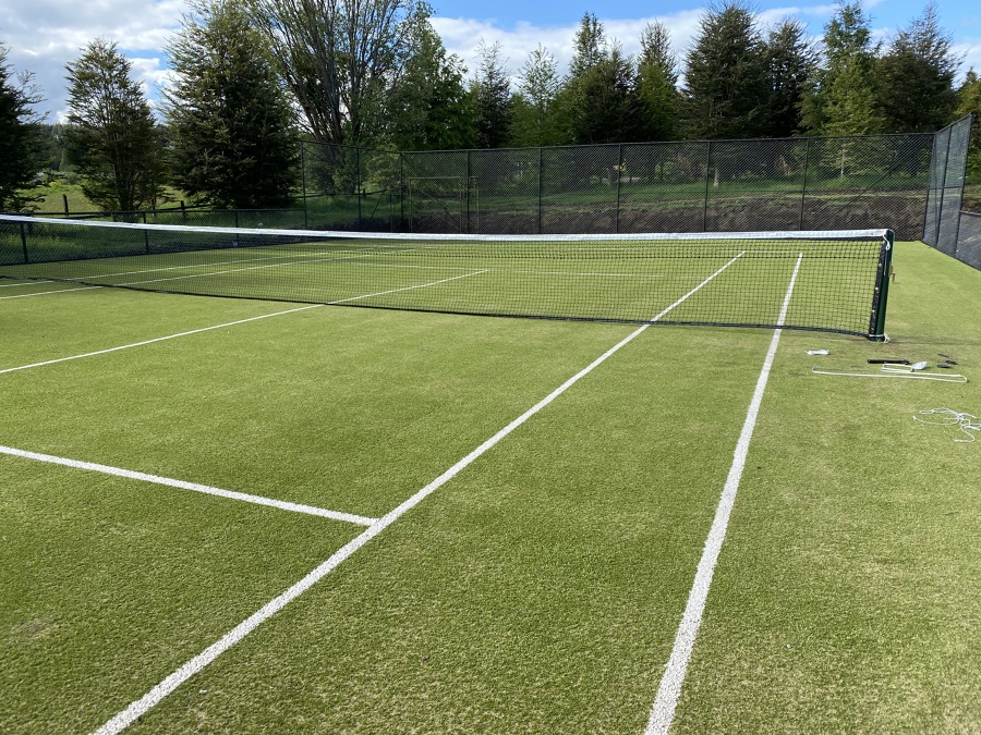 Cancha de tenis puyehue