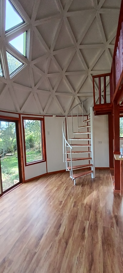 Fabricación de domos en madera